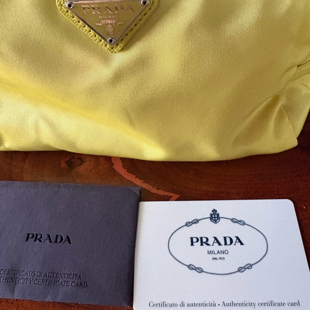 Prada Lemon Yellow Handbag - Picture 2 of 10